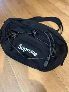 Supreme ボディバッグ ウエストポーチ ブラック - メルカリ