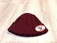 HEADSTIME バーガンディ ニット帽