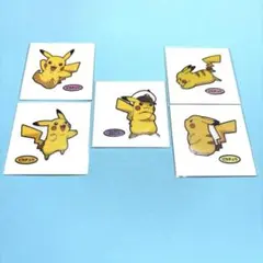 ポケモンパン デコキャラシール ピカチュウ Aセット