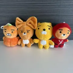 568.カカオフレンズ　ライアン　ぬいぐるみストラップ　まとめ売りのサムネイル