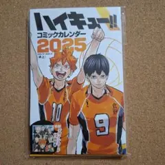 『ハイキュー!!』コミックカレンダー2025(卓上/特製デザインカード15枚付…