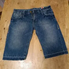 kissmark キスマーク　デニムハーフパンツ　 Mのサムネイル