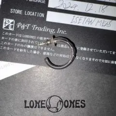 ロンワンズ IDリングペンダント Lサイズ(LONE ONES刻印) - メルカリ