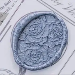 シーリングスタンプヘッド　 ♦︎バラブローチ♦︎