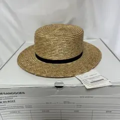 COMESANDGOES 10MM WHEAT BRAIDBOATER HATのサムネイル