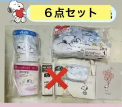 【6点】スヌーピー 一番くじ 1番くじセット　ゼクシィ付録⭐️新生活にも⭐️