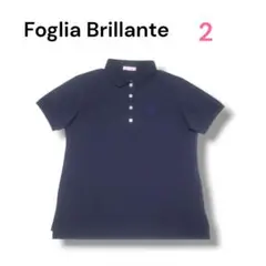 Foglia Brillanteゴルフウェア★ポロシャツ★2★T80901