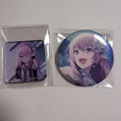 巡音ルカ 缶バッジ アクリルバッジ セット