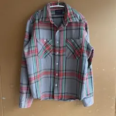 希少80sヴィンテージ sucton チェック柄 フランネルシャツ