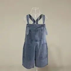 BILLABONG ビラボン　デニム ショートオーバーオールのサムネイル