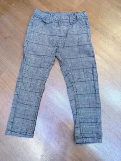 チェック柄カジュアルパンツ 95cm