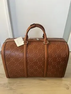 グッチ GGエンボス ダッフルバッグ