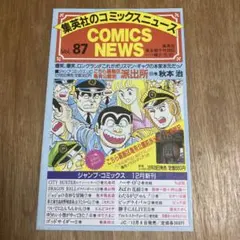 希少】コミックスニュース Comics News Vol.5 キャプテン翼1巻 - メルカリ