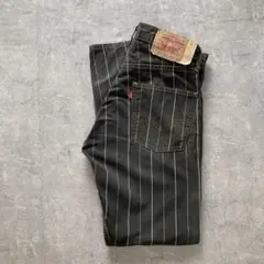 希少 リーバイス 505-60 縦縞 ヒッコリー ストライプ ジーンズ W30