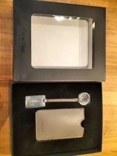 CALVIN KLEIN カードケース キーリング セット グレー 新品未使用品
