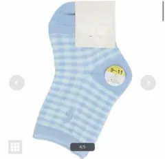 新品未使用　POLO RALPH LAUREN日本製 ギンガムチェック ソックス