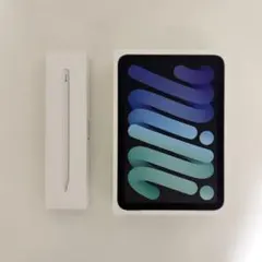 【美品】iPad mini (第6世代) 本体 + ペンシル 美品・24時間以内発送】iPad mini 第6世代 Wi-Fiモデル 64GB ＋