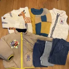 ベビー服　まとめ売り　冬物　7点　90サイズ