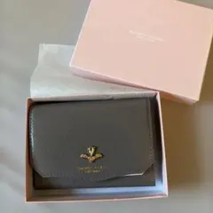サマンサタバサ　定期ケース　小銭入れ　カードケース　グレージ新品未使用
