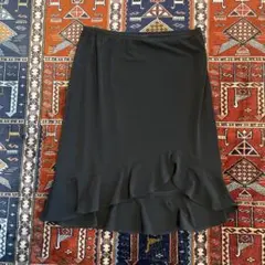 BCBGMAXAZRIA ☆フレアスカート ブラックのサムネイル