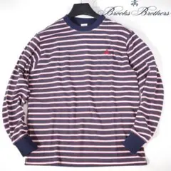 【Brooks Brothers／ブルックス・ブラザーズ 】ボーダーカットソーLのサムネイル