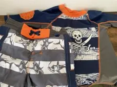 us ディズニーストア　水着　上下セット　パイレーツオブカリビアン