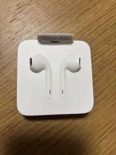 Apple純正　ホワイト 有線イヤホン Lightning端子