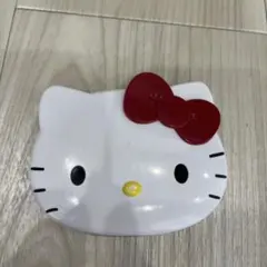 サンリオ　ハローキティ　コンパクトミラー　コーム付き