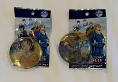 USJ2026クールジャパン名探偵コナン 缶バッジ　服部平次　遠山和葉