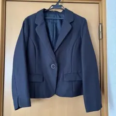ネイビー　ジャケット シングルボタン　サイズLL フォーマル　入学式　卒業式
