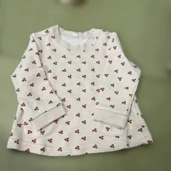 西松屋　女の子　長袖カットソー 80