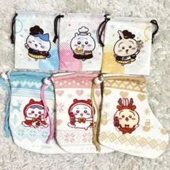 ちいかわ コカコーラコラボ クリスマスオーナメント　Cocos巾着 6個セット