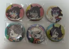 ウマ娘　缶バッチ５種(６個セット)