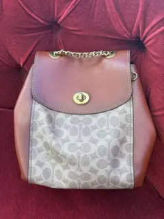 COACH パーカー コンバーチブル バックパック シグネチャー キャ