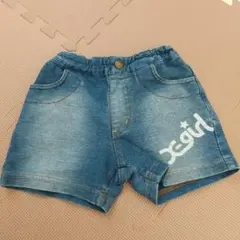 X-girl デニムショートパンツ 100cm