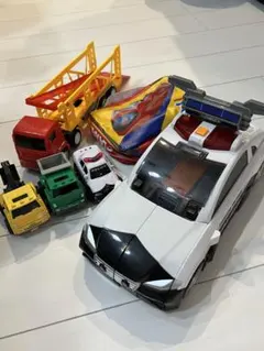 デカパトロールカーとミニカーセット