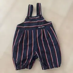 【未使用】COMME CA FOSSETTE ストライプ ロンパース 80cmのサムネイル