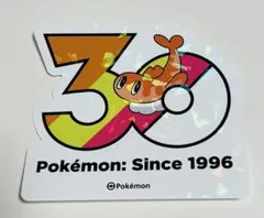 【韓国限定】ポケモン 30周年記念 ステッカー シャリタツのサムネイル