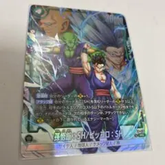 ドラゴンボール フュージョンワールドカード 孫悟飯:SH/ピッコロ:SH