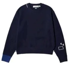 【新品タグ付き】ユニクロ× アニヤハインドマーチ　プレミアムクルーネックセーター