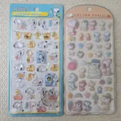 【正規品】スヌーピー　ランドリー　コットン　２種セット