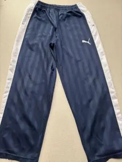 ワタナベ 様専用　PUMAジャージ　ズボンのみ　ネイビー　ホワイト　Lサイズ