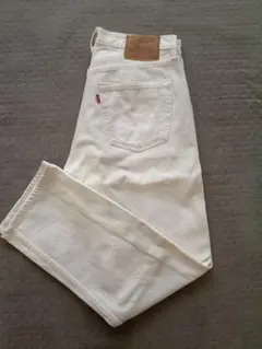 USA製】w34 90s Levi's 501デニム リーバイス 白 生成り - メルカリ