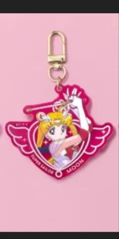 新品 セーラームーン ホログラムアクリルキーホルダー セミ