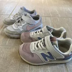 スニーカー18cm 2足セット　ニューバランス996 NIKE AIR