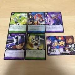 イナズマイレブン　トレーディングカードセット 6枚