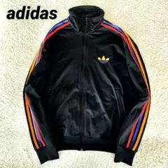 【希少】アディダス★トラックジャケット XXL相当 刺繍ロゴ