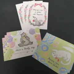 ☆ティティ☆ 様専用ポストカードセット　3柄　9枚セット　おおでゆかこ　5枚