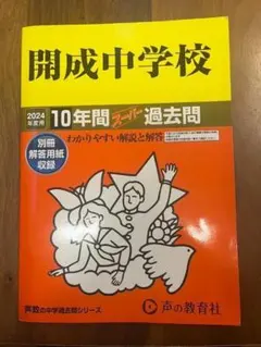 開成中学校 2024年度用 10年間スーパー過去問
