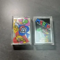 スーパーマリオワールド　トランプ　未使用　クリンスルートランプ　中身　未開封✖︎2